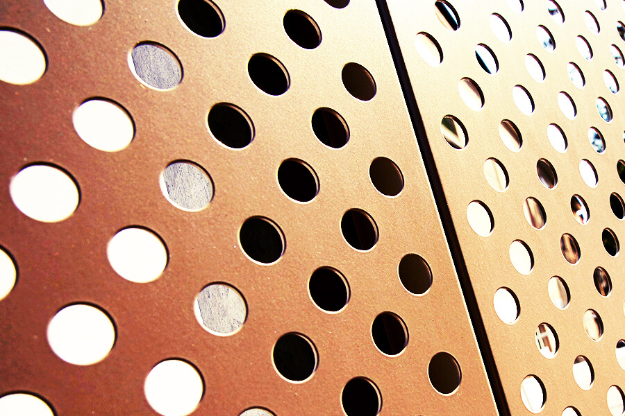 Perforated metal sheets